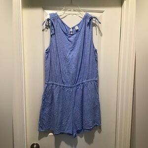 Old navy linen short romper
